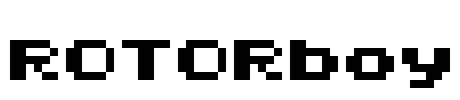 ROTORboy Font Image