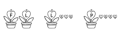 FL Love Plant Font Image