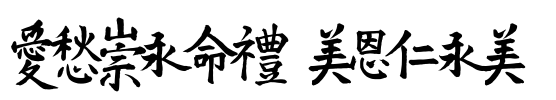 VTMeiOrnaments Font Image
