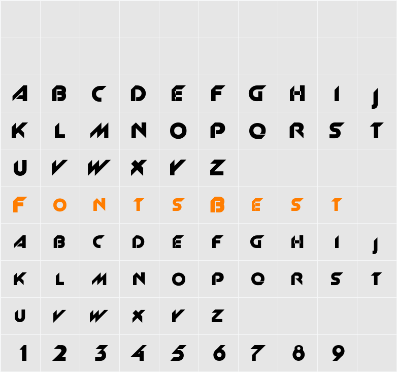 RSNewGarrett Character Map