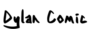 Dylan Comic Font Image