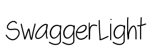 SwaggerLight Font Image