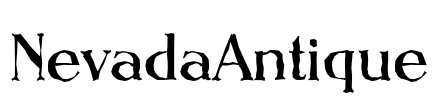 NevadaAntique Font Image
