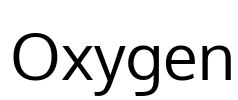 Oxygen Font Image