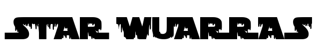 Star Wuarras Font Image