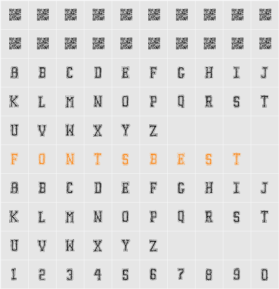 Education Character Map