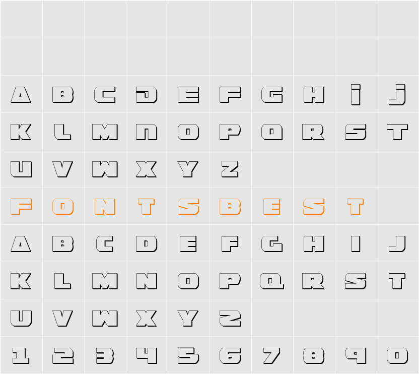 Guardian Shadow Character Map