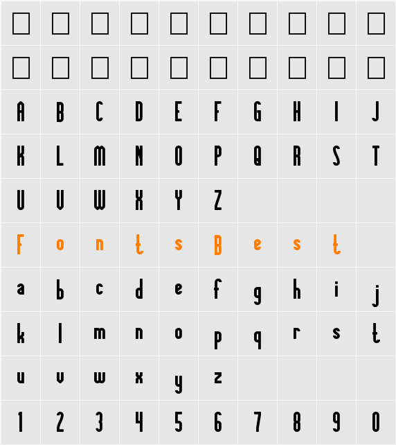 Knowledge Power Character Map