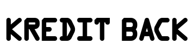 Kredit Back Font Image
