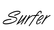 Surfer Font Image