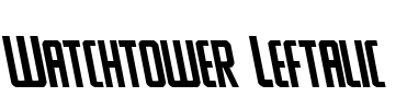 Watchtower Leftalic