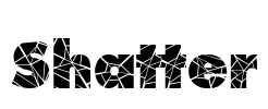 Shatter Font Image