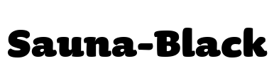 Sauna-Black