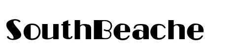 SouthBeache   Font Image