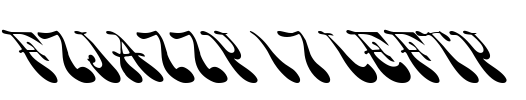 FZ JAZZY 17 LEFTY Font Image