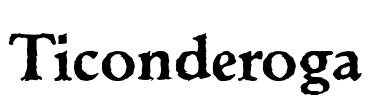 Ticonderoga