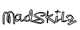 MadSkilz Font Image