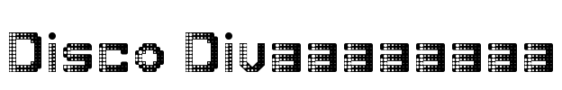 Disco Divaaaaaaaa Font Image