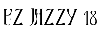 FZ JAZZY 18 Font Image