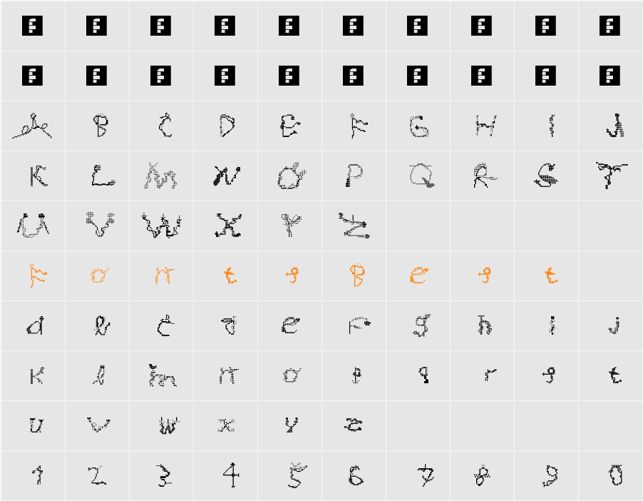 Magicial Game Character Map