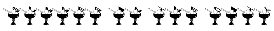 Summer in the city Font Image
