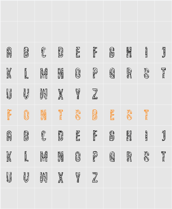 Semravut Character Map