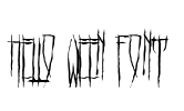HELLO WEEN FONT Font Image