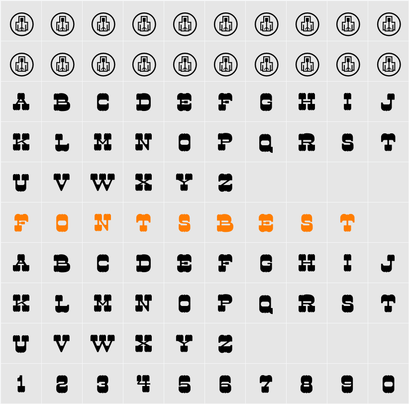 Dude Loretta Character Map