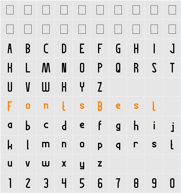 THIS IS INTERNET! Character Map