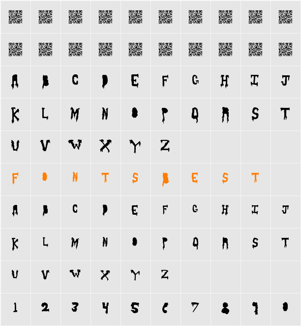 SlashThirty Character Map