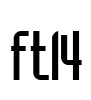 ft14 Font Image