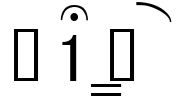 JianPu Font Image