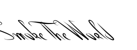 Smoke The World Font Image