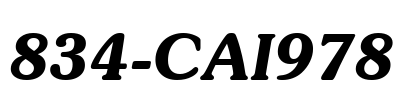 834-CAI978