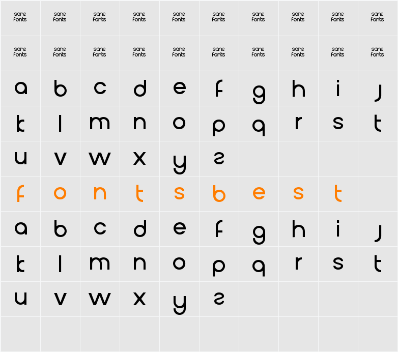 Si Buled Character Map