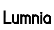 Lumnia Font Image