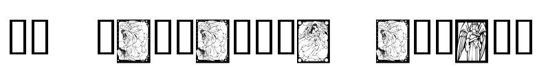 KR Fantastic Angels Font Image