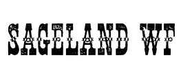 Sageland WF Font Image
