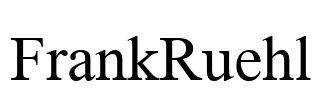 FrankRuehl Font Image