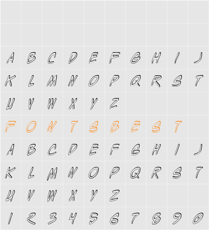 Wyld Stallyns Shadow Character Map