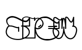 SPEW Font Image