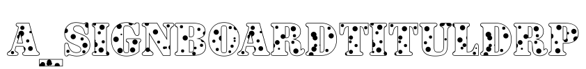 a_SignboardTitulDrp Font Image