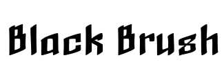 Black Brush