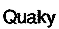 Quaky Font Image