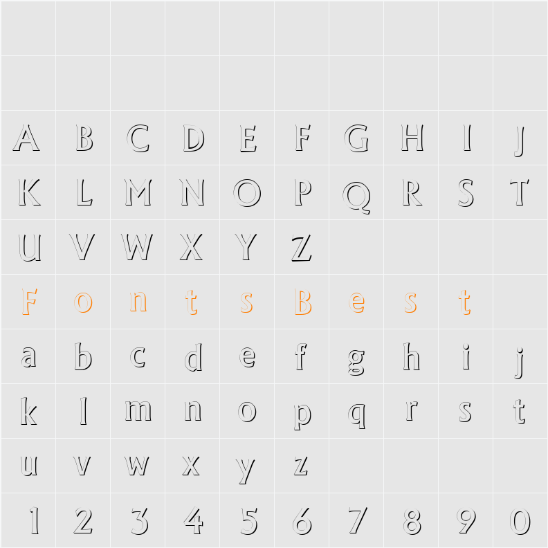 a_Allgidus3Dxtr Character Map