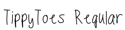 TippyToes Regular
