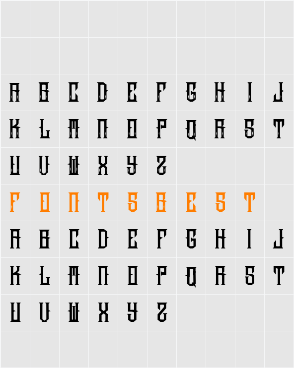 harder Character Map