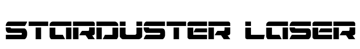 Starduster Laser Font Image