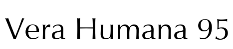 Vera Humana 95 Font Image