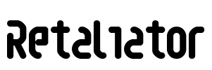 Retaliator Font Image